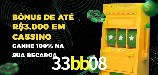 33bb08 melhor bônus de depósito