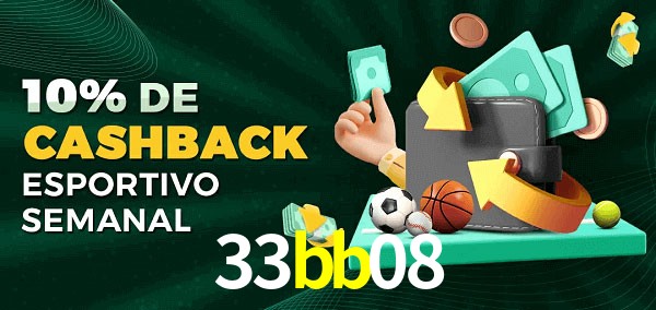 10% de bônus de cashback na 33bb08